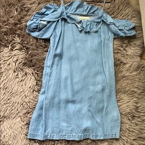 Abercrombie and Fitch Cold Shoulder denim Dress